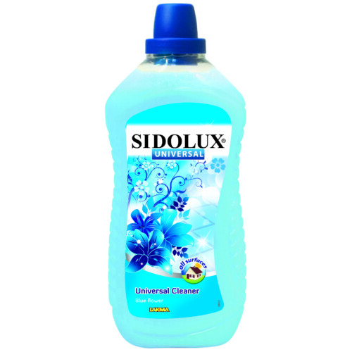 Sidolux 1l univerzální modré květy