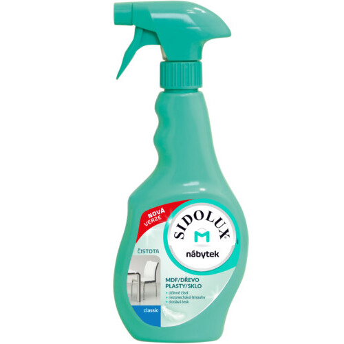 Sidolux M 500ml sprej na nábytek proti prachu, classic