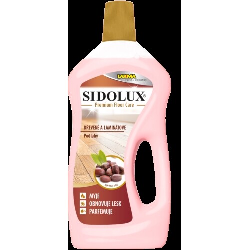 Sidolux 750ml na dřevěné a laminátové podlahy s jojobovým olejem