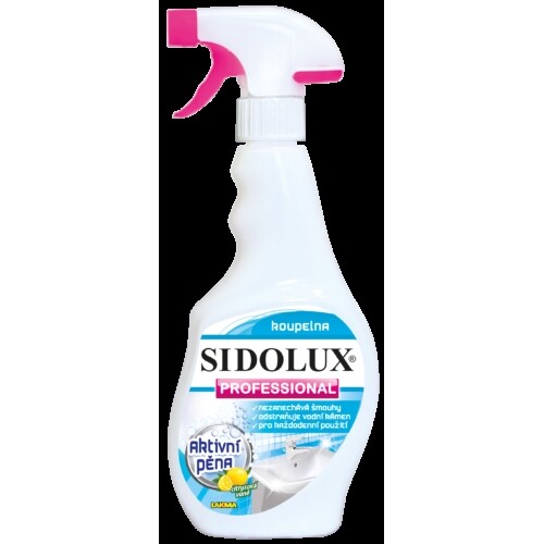 Sidolux 750ml aktivní pěna na koupelnu s vůní citrusu