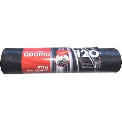 Igelitové pytle 120l 10ks zatahovací, karton 10 rolí