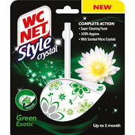 Wc net crystal style green exotic 36,5g