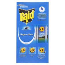 Raid lepící nástraha na mouchy 4 ks
