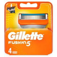 Gillette Fusion 5 náhrady 4 ks