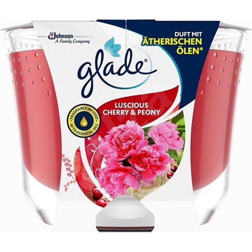 Glade svíce 224 g cherry a peony