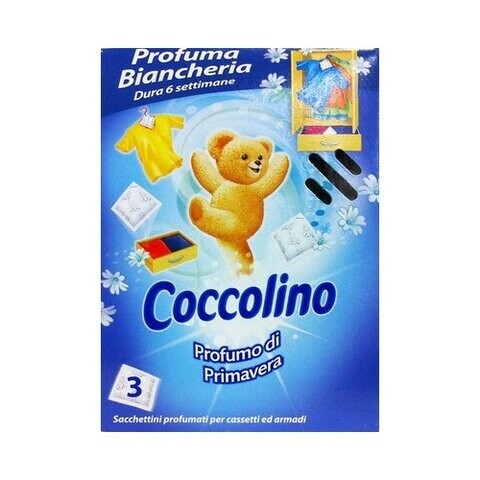 Cocolino vonné sáčky do prádla 3ks Primavera