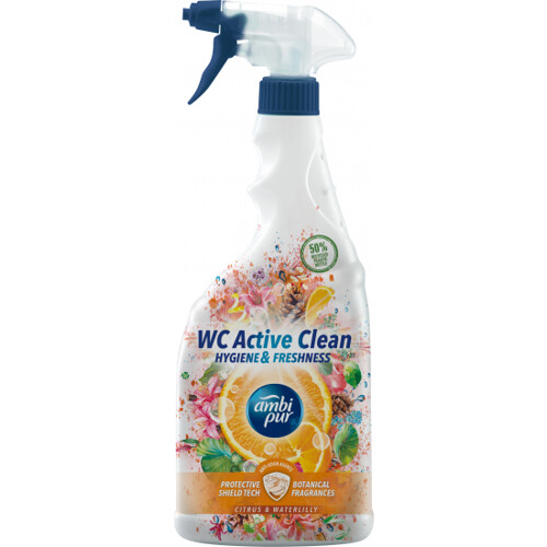 Ambipur wc sprej 750 ml citrus a leknín - technologie proti zápachu - s osvěžovačem vzduchu