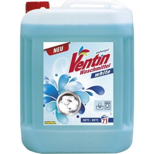 Ventin 5 l white  práškový gel na bílé prádlo