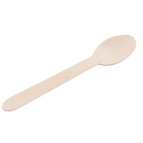 Lžička kávová dřevěná 11 cm 100 ks
