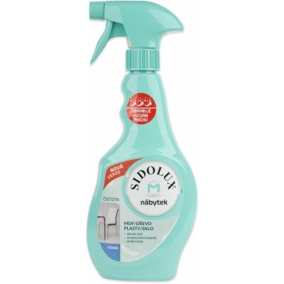 Sidolux M proti prachu s vůní marseillského mýdla 400 ml - leštěnka na nábytek, plasty a sklo