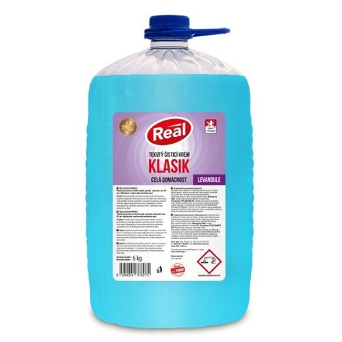 Real 6 kg - tekutý písek s vůní levandule