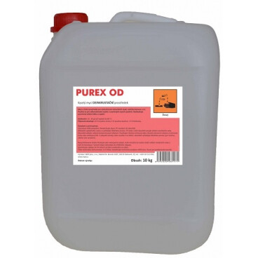 Purex OD 10 kg - kyselý deinkrustační prostředek na čištění profesionálních myček nádobí