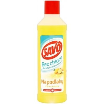 Savo bez chloru na podlahu citron 1 l