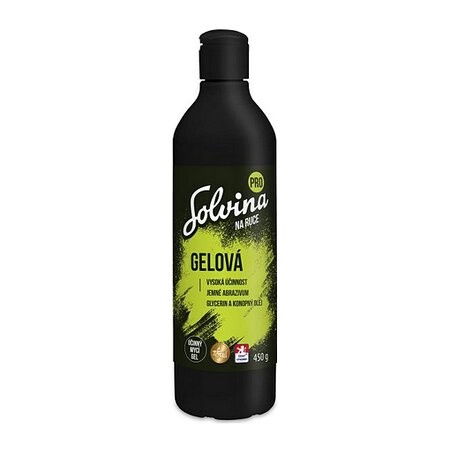 Solvina profi 450 g gel černá