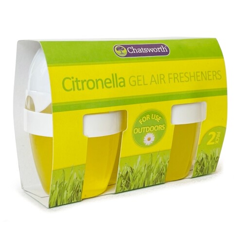 Citronella vonný gel proti komárům 2 ks 141 g