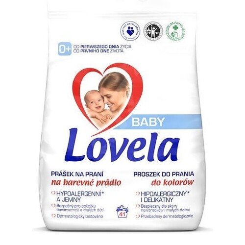 Lovela 41 dávek 4,1 kg na barevné prádlo