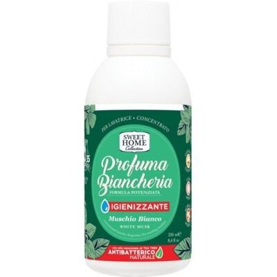 Sweet home parfém do pračky a sušičky 250 ml, 35 dávek - muschio bianco - vůně bílého mošusu