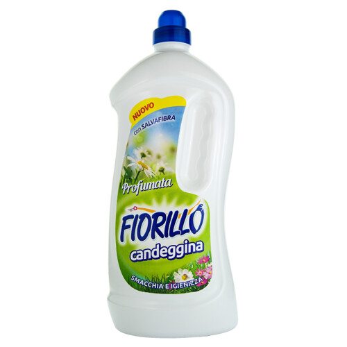Fiorillo candeggina 1,85 l - čistící prostředek s bělícím účinkem na povrchy, vhodný na bělení prádla a desinfekci domácnosti a ve zdravotnictví