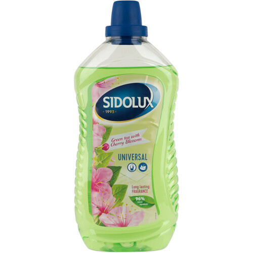 Sidolux 1 l univerzální s vůní květu zeleného čaje a třešňového květu