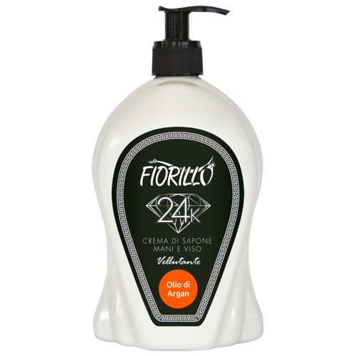 Fiorillo 750 ml argan oil - krémové tekuté mýdlo na ruce i tvář s dávkovačem