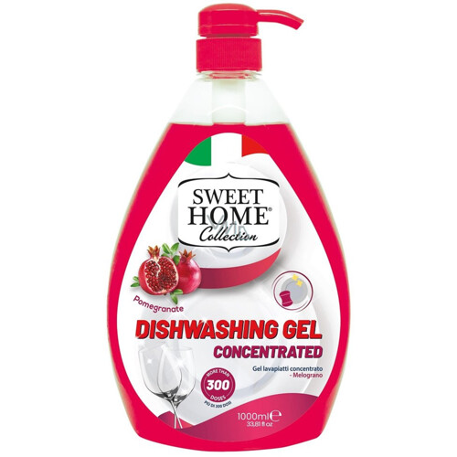 Sweet home 1 l granátové jablko - prostředek na nádobí s dávkovačem