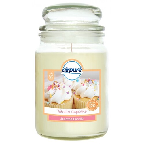 Airpure 510 g vanila cupcake - vonná svíce - vanilkový koláč - dovoz Anglie