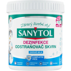 Sanytol 450 g  bělící - dezinfekční odstraňovač skvrn na bílé prádlo