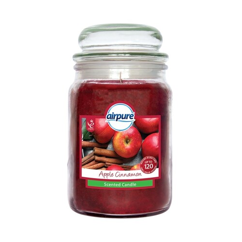 Airpure 510 g skořice a jablko - vonná svíce - dovoz Anglie
