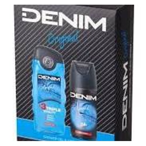 Denim kazeta 2 ks Originál - deosprej 150 ml + s. gel 250 ml