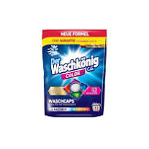 Waschkonig 32 ks Active Proteine 5v1 color - prací kapsle na barevné prádlo se silou aktivních proteinů