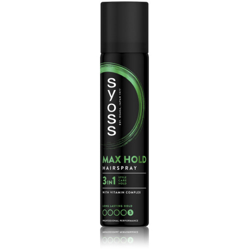 Syoss lak na vlasy XL 400 ml Max hold č. 5