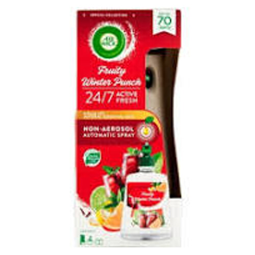 Airwick bateriový difuzér + tekutá náplň 228 ml - Zimní punč - voní více než 70 dní