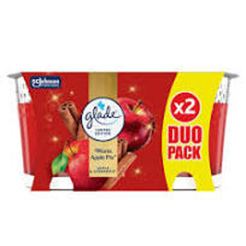 Glade vonná svíce duopack 2x112 g jablko a skořice