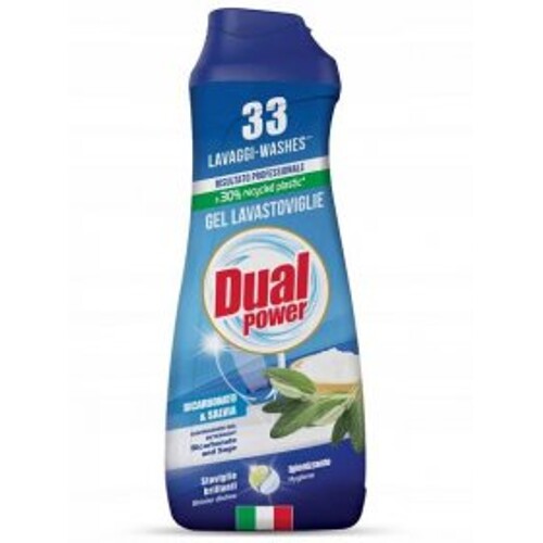 Dual power 660 ml bicarbonat, 33 dávek, gel do myčky s obsahem sody pro větší účinnost