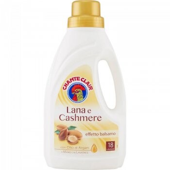 Chante clair lana cashmere 900 ml, 18 dávek - prací gel na jemné prádlo s obsahem arganového oleje
