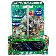 Ambipur wc active-gel blok 2x45 g Pine sunshine