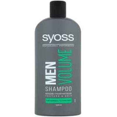 Syoss šampón 500ml Men Volume, pro objem, jemné a normální vlasy