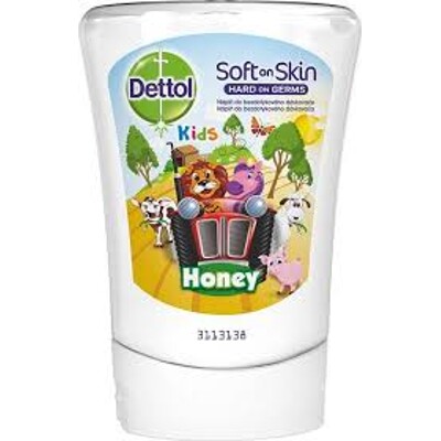 Dettol náplň do bezd. dávkovače kids honey 250ml