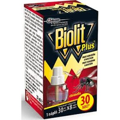 Biolit Plus el. náplň tekutá mouchy+komáři 30 nocí