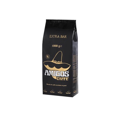 Amigos - italská káva zrnková 1kg Qalitta Extra bar