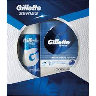 Gilette kazeta Cool wave - voda po holení 100ml + deo sprej 150 ml