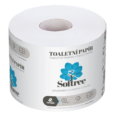 Toaletní papír  economy 2v. 56 m  / pytel 36 ks /
