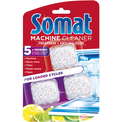 Somat duo power 3 ks - čistící tablety do myčky s vůní citrónu