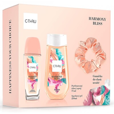 C-THRU kazeta  tělový parfém  200 ml + s. gel 250 ml Harmony bliss