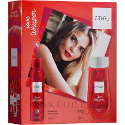 C-THRU kazeta deo sprej 150 ml + s. gel 250 ml Love whisper