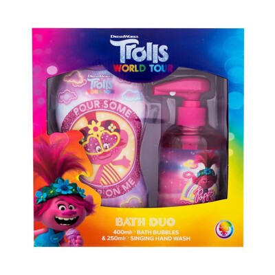 Trolls sada 2 ks s. gel 400 ml + tek. mýdlo 250 ml se zvukem
