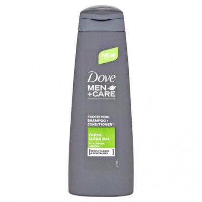 Dove šampón 400 ml Men Fresh Clean 2v1