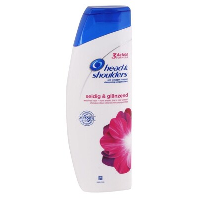 Head and shoulders 400 ml  - šampón pro hedvábné a jemné vlasy bez lesku