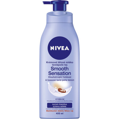 Nivea mléko 400 ml s pumpou Smooth