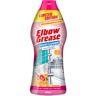 Elbow grease 540 g - růžový tekutý čistící písek s mikrogranulemi - dovoz Angl...